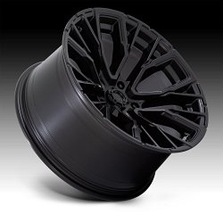 Fuel Rebar 5 D847 Blackout Custom Truck Wheels 2